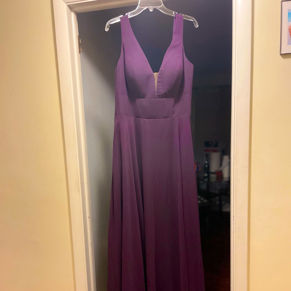 Purple dress